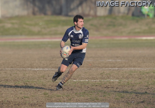 2012-01-22 Rugby Grande Milano-Rugby Firenze